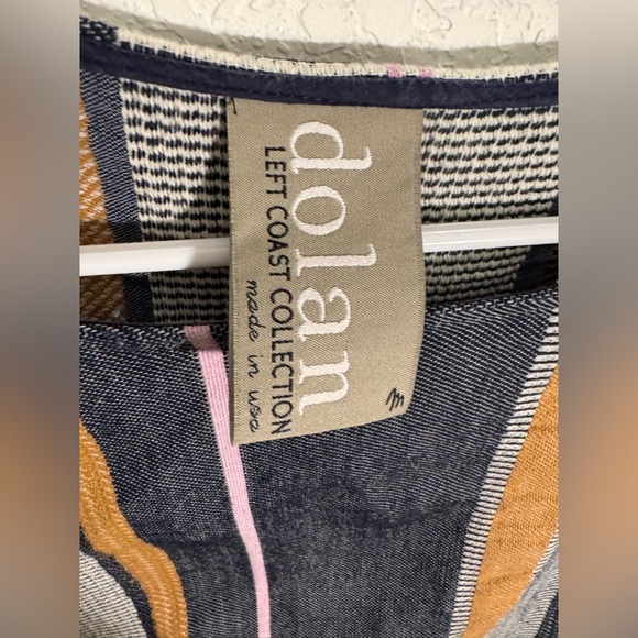 Anthropologie Dolan Left Coast Collection Multicolor Striped Bell Sleeve Blouse - Picture 5 of 10